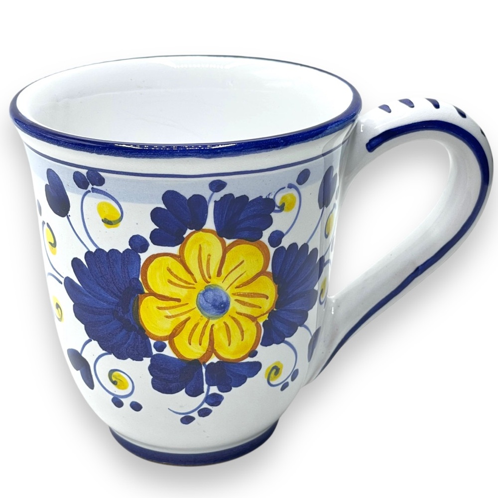 Starbucks Vintage Barista Hand Painted Coffee Tea Mug Made in Italy 2003